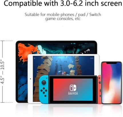 Phone Screen Magnifier 10" Screen Magnifier for Cell Phone Smart Phone Screen Magnifier, 3D HD Mobile Phone Amplifier for Movies,Videos